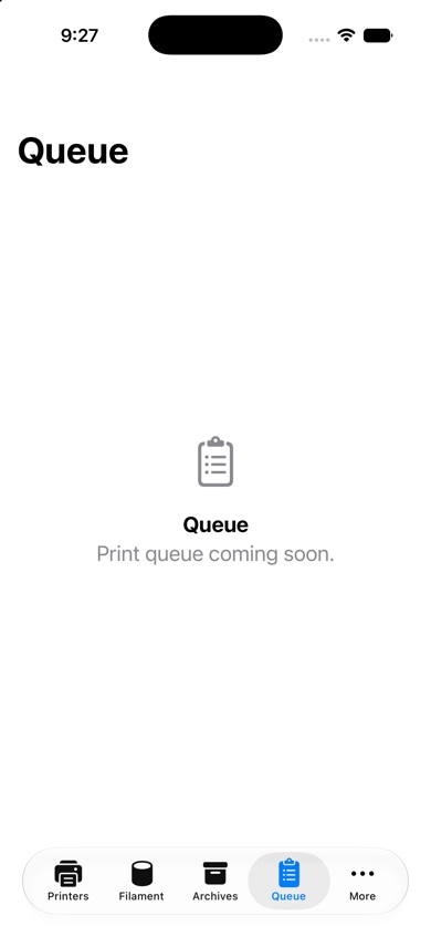 Print queue